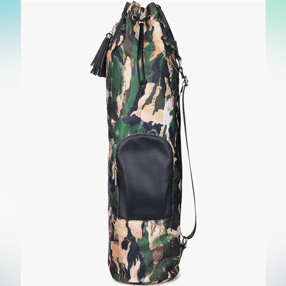 Sol and Selene green camouflage Guru Yoga Mat Bag